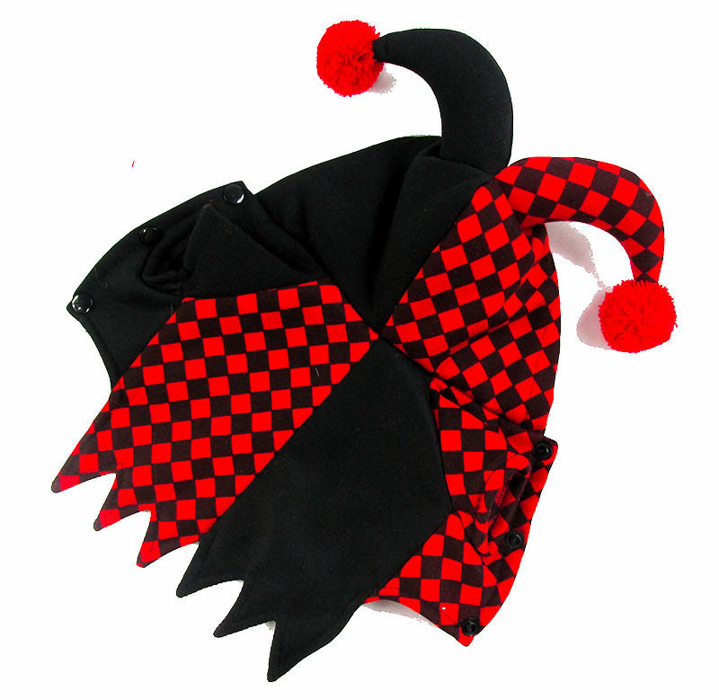 Halloween Funny Clown Pet Costume.