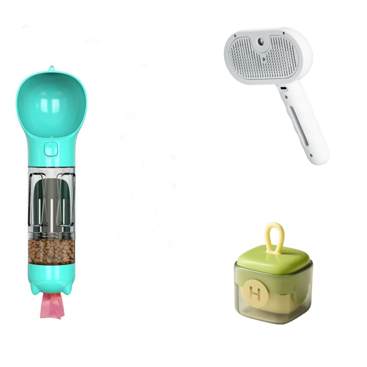 Pets Spray Hair Comb Pet Hair Remover Cleaning Brush Cats Grooming Dog Accessories Tools Dematting Water Mist Humidifier Comb Pet Supplies.