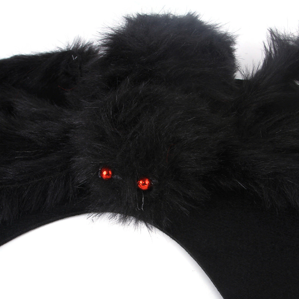 Cat Dog Halloween Spider Costume.