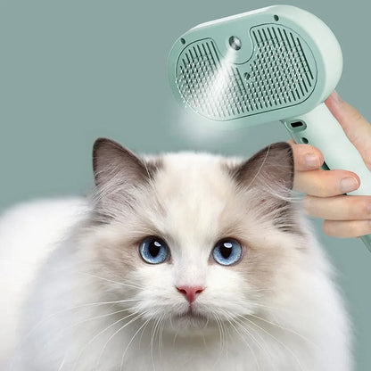 Pets Spray Hair Comb Pet Hair Remover Cleaning Brush Cats Grooming Dog Accessories Tools Dematting Water Mist Humidifier Comb Pet Supplies.